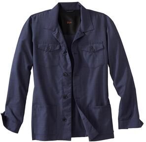 Super 120-Overshirt, 48 - Navy