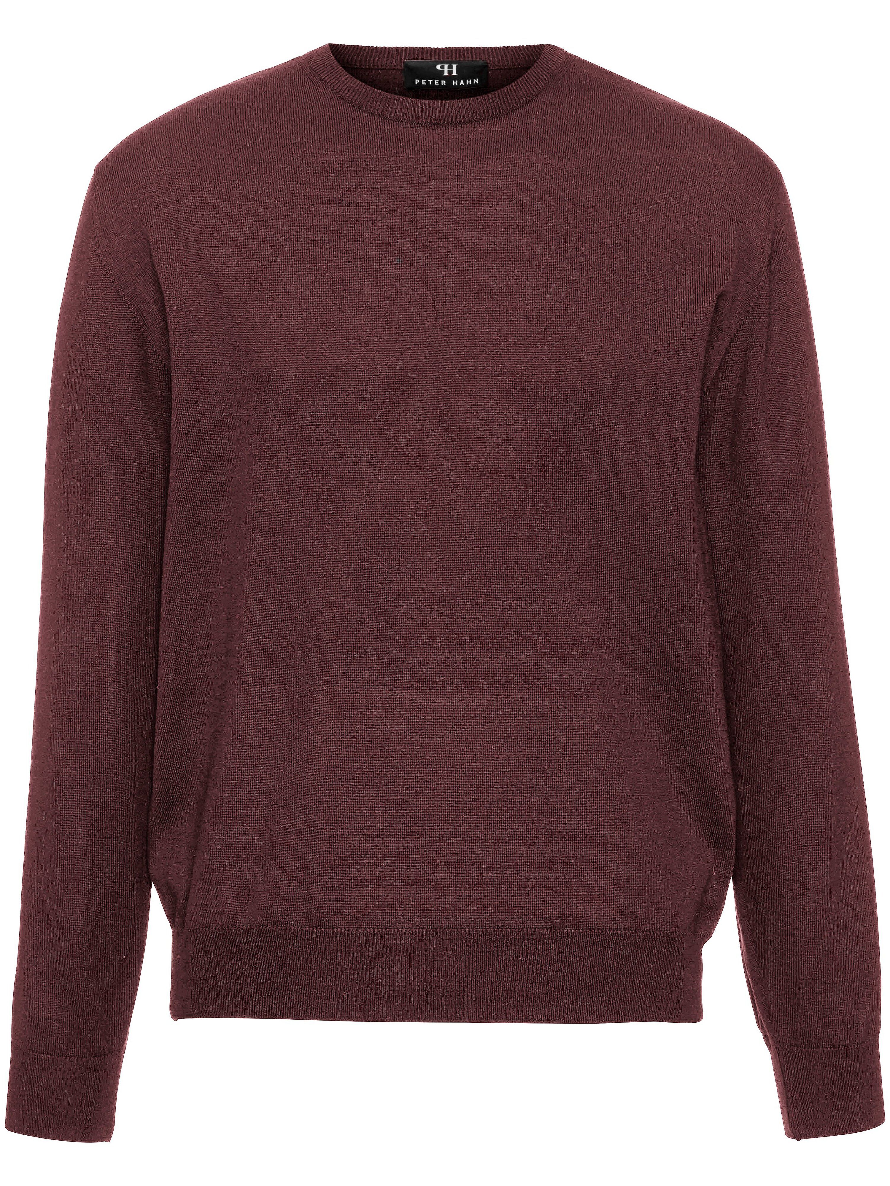 Peter Hahn Pullover aus 100% Schurwolle-Merino Peter Hahn rot Herren 48