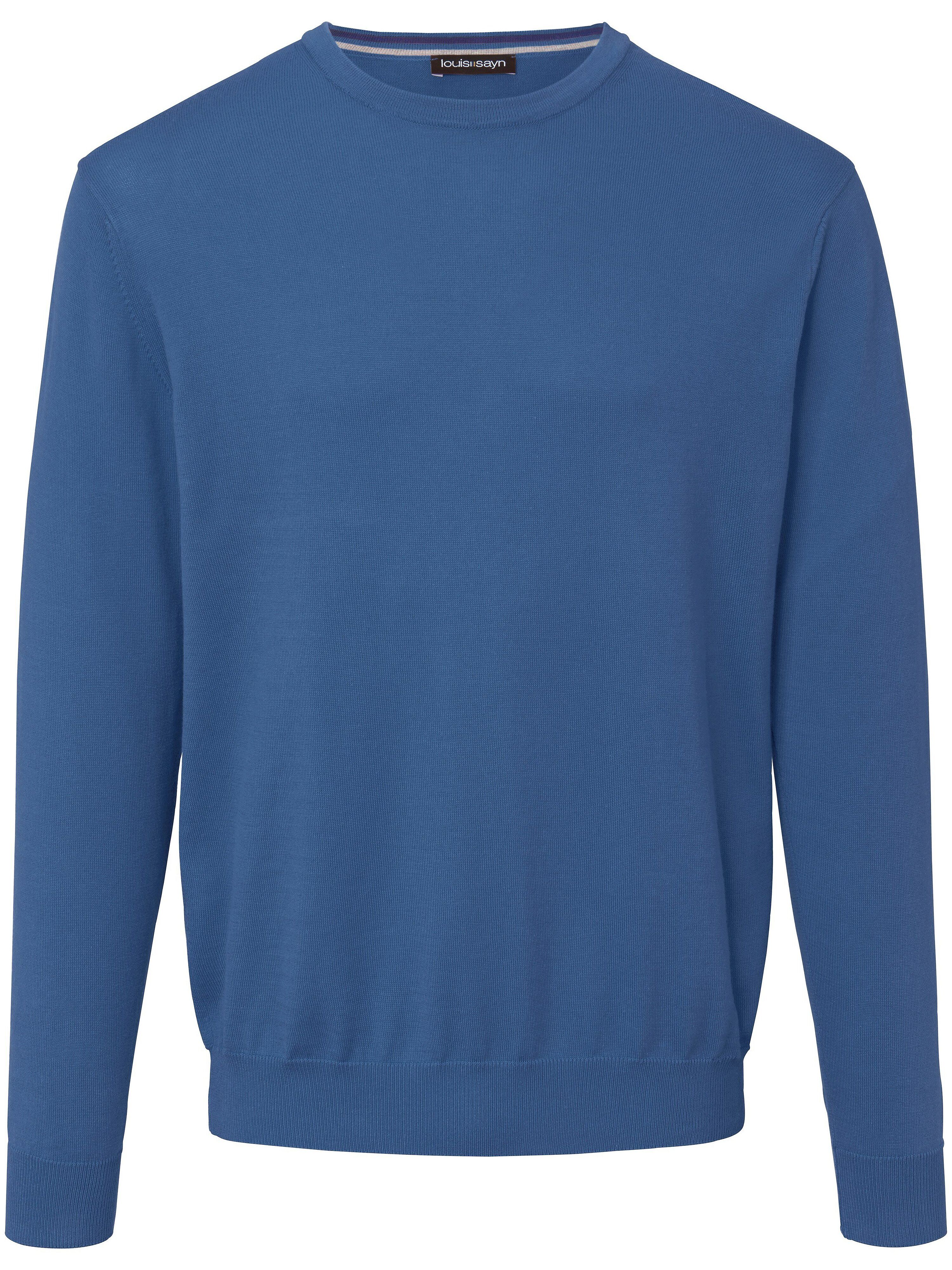 Louis Sayn Pullover aus 100% Baumwolle Pima Cotton Louis Sayn blau Herren 50