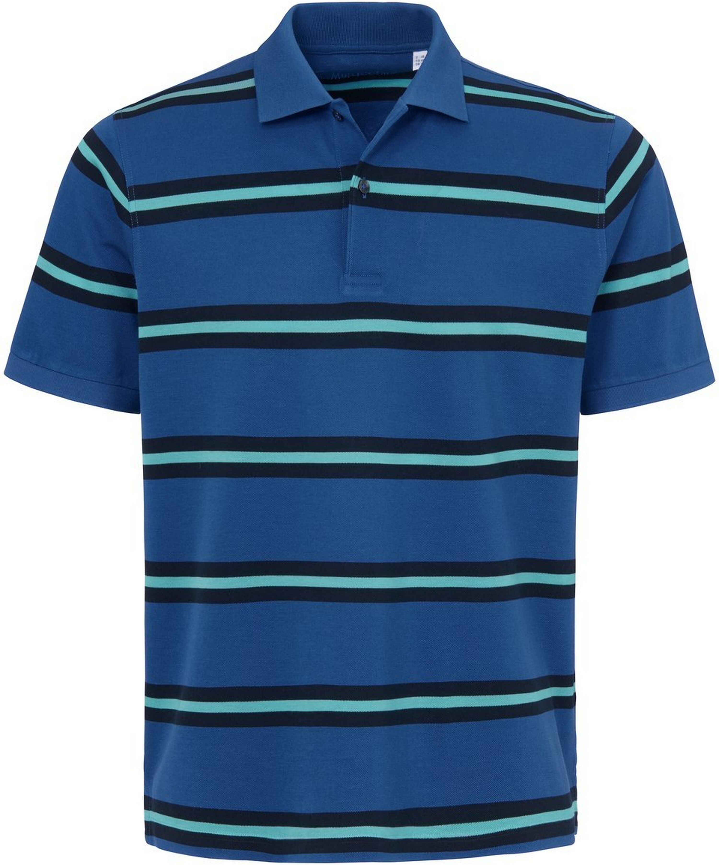 E.Muracchini Polo-Shirt E.Muracchini blau Herren 58