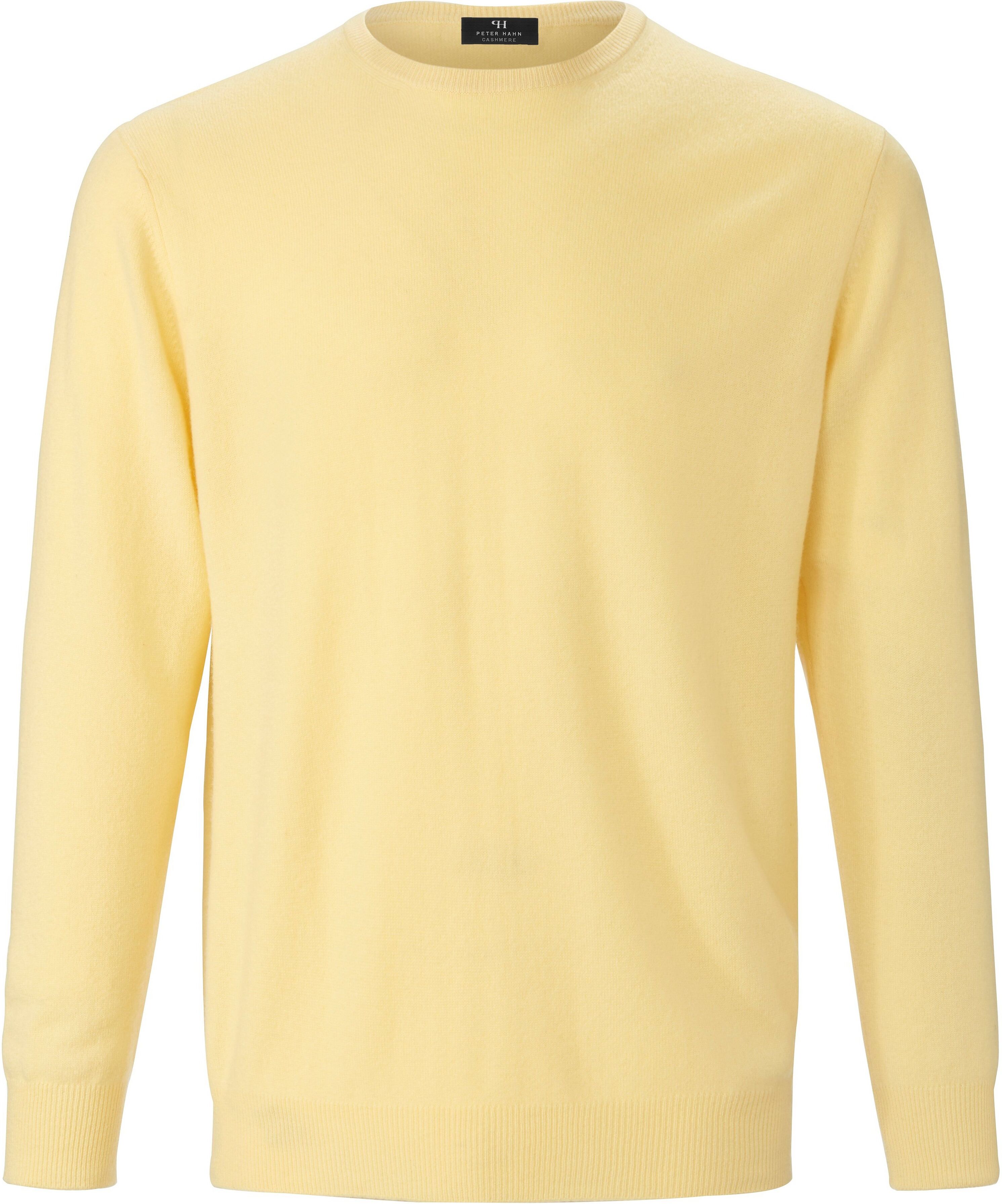 Peter Hahn Pullover aus 100% Premium-Kaschmir Peter Hahn Cashmere gelb Herren 54