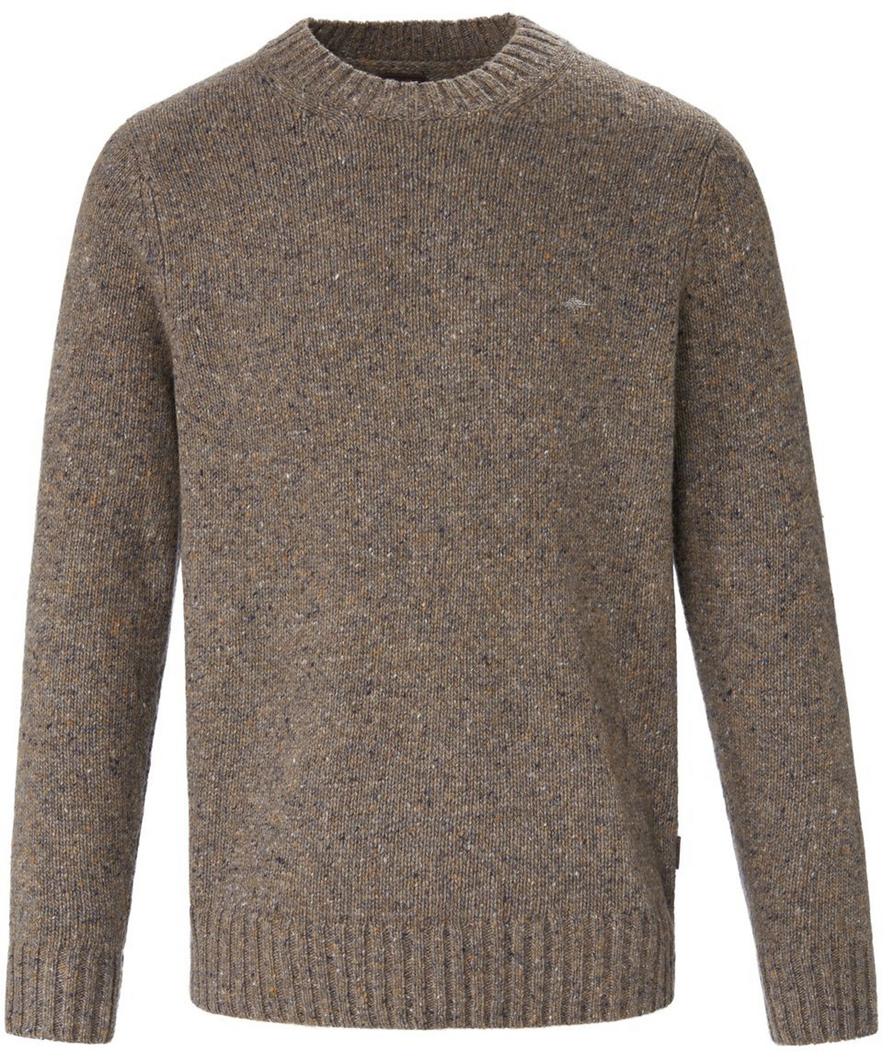 Fynch Hatton Rundhals-Pullover  Fynch Hatton beige Herren 48