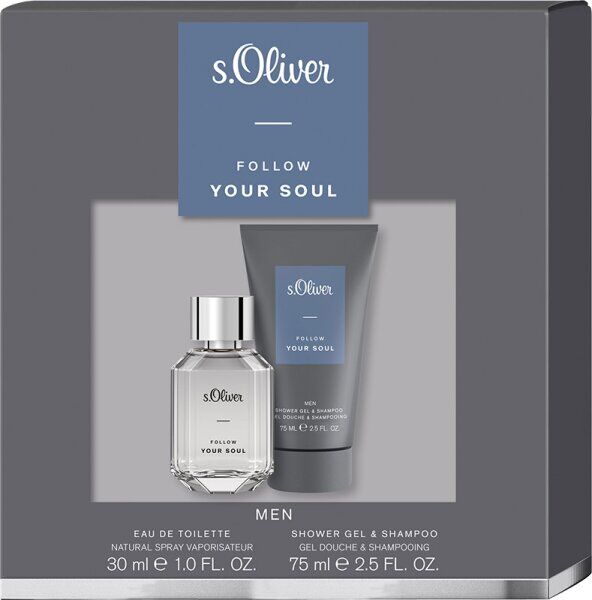 s.Oliver Aktion - s.Oliver Follow Your Soul Men Duftset (EdT30/SG75)