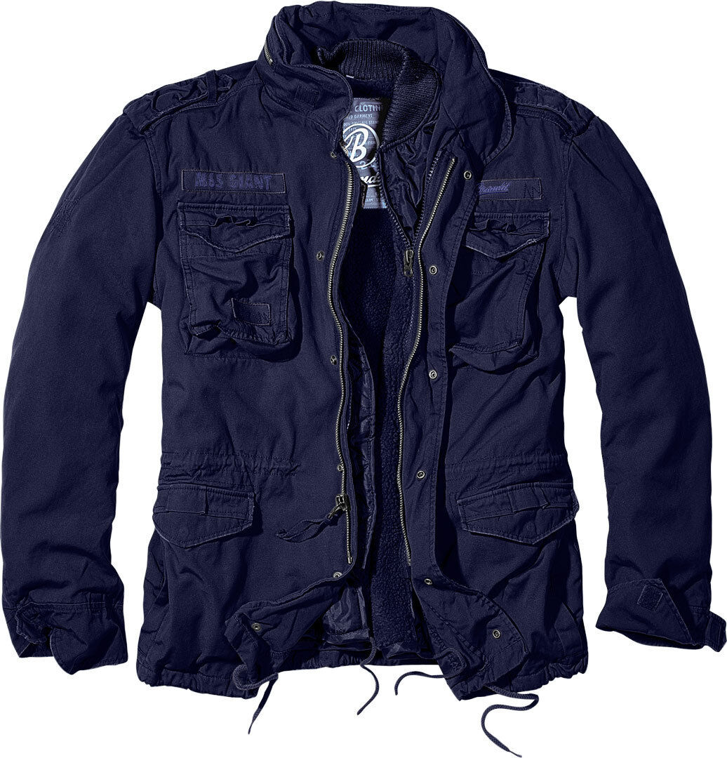 Brandit M-65 Giant Jacke L Blau