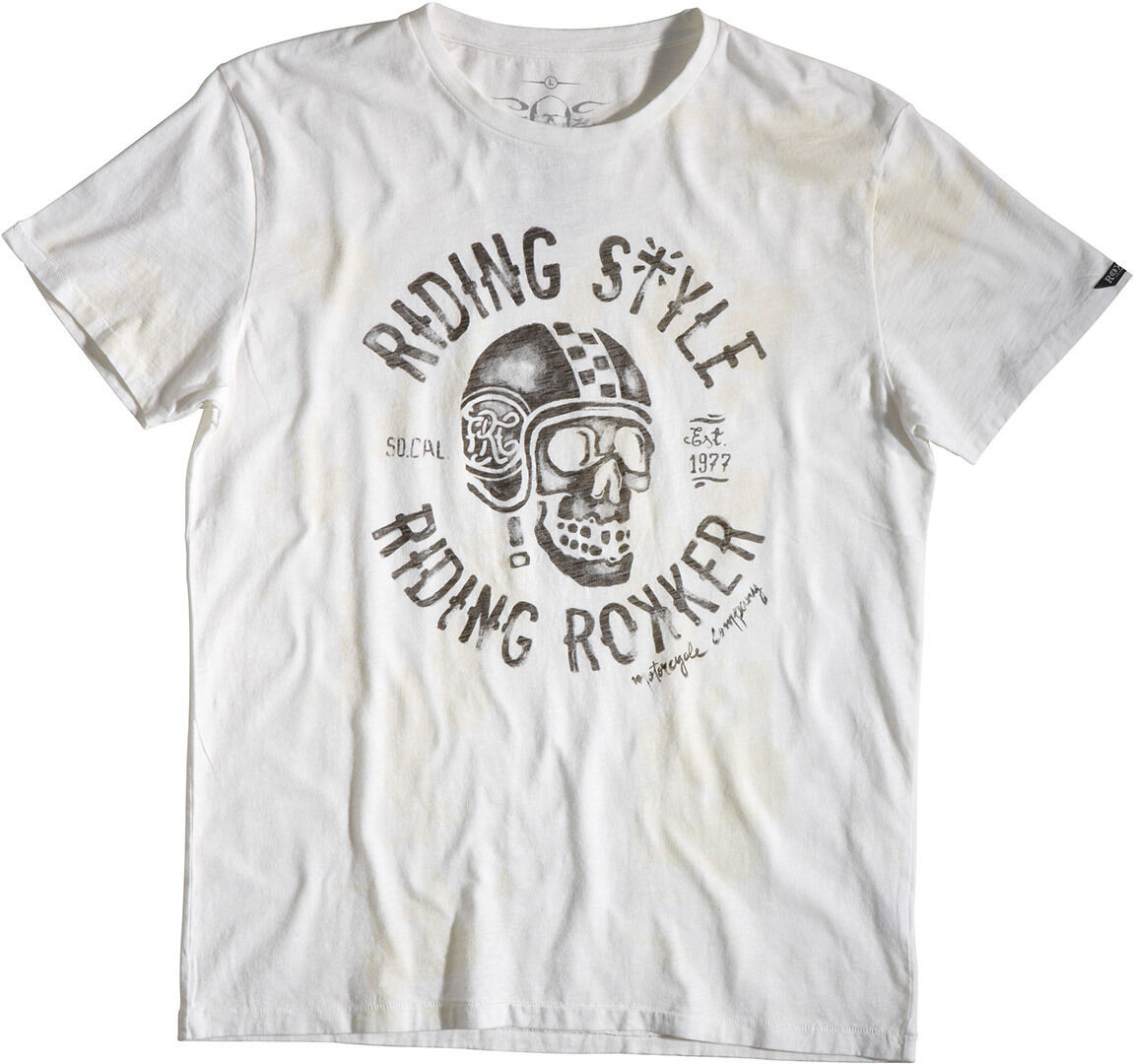 Rokker Riding T-Shirt 2XL Weiss