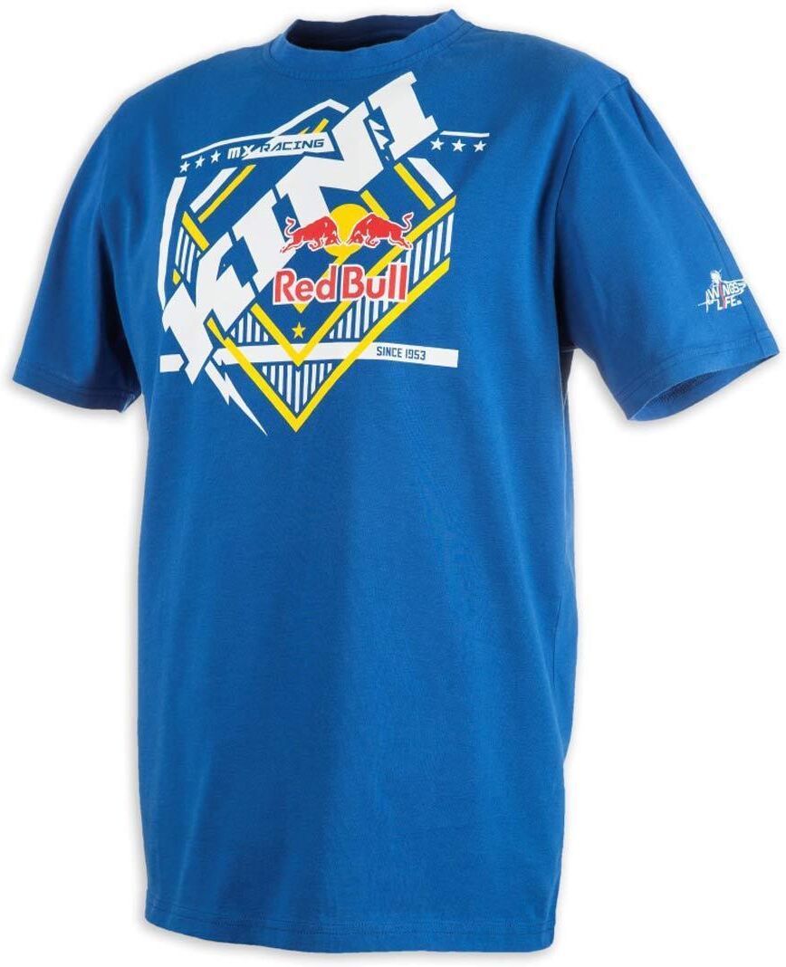 Kini Red Bull Slanted T-Shirt M Blau