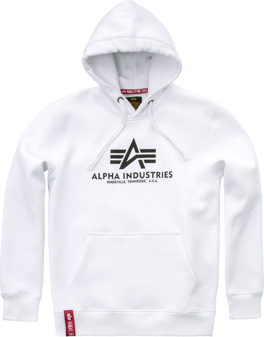 Alpha Industries Basic Hoodie XL Weiss