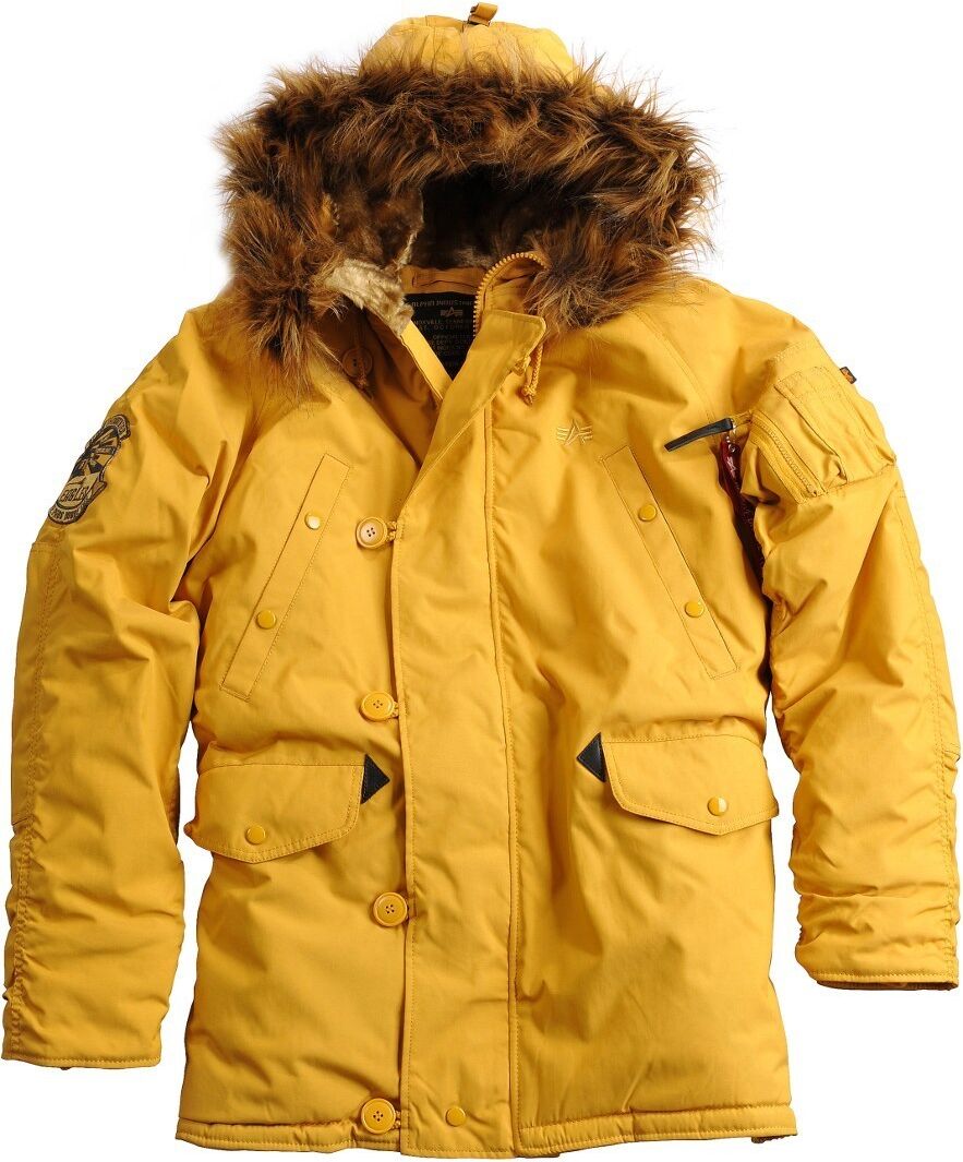 Alpha Industries Explorer Jacke M Gelb