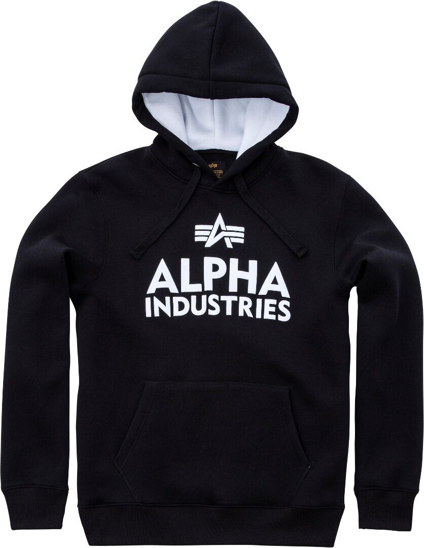 Alpha Industries Foam Print Hoodie XL Schwarz Weiss