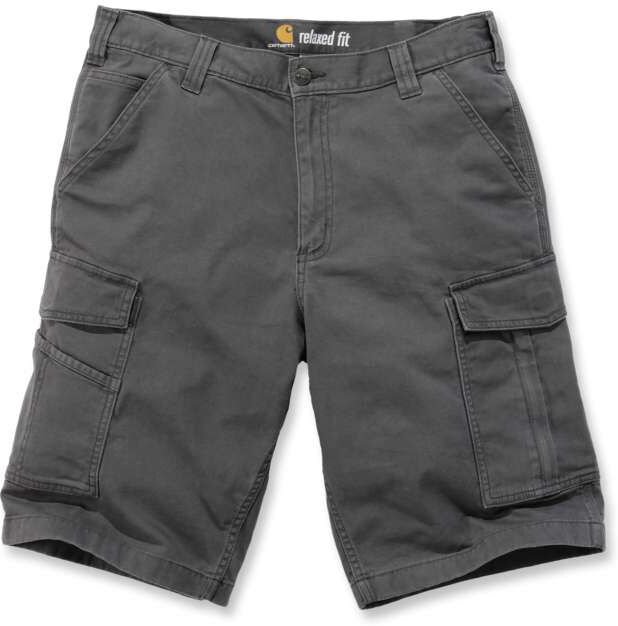 Carhartt Rugged Flex Rigby Cargo Shorts 34 Schwarz