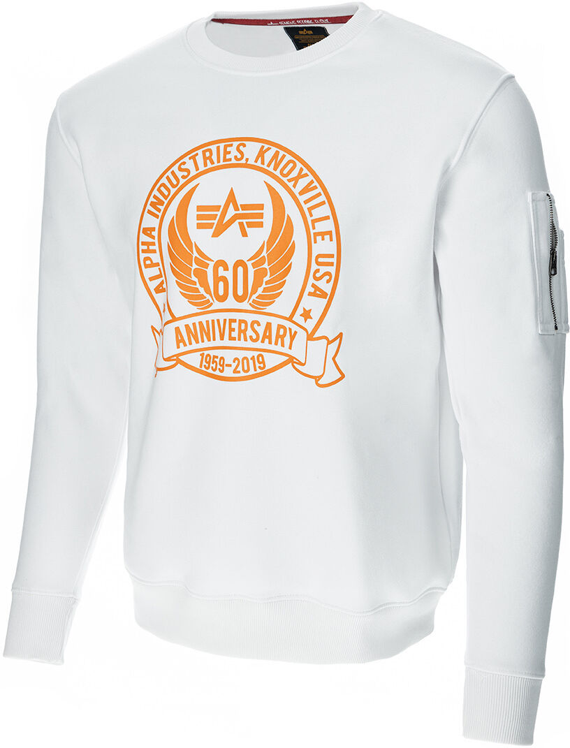 Alpha Industries Anniversary Sweater L Weiss