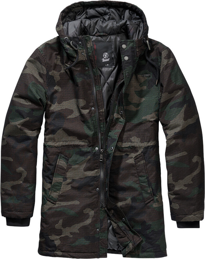 Brandit Grid-Camo Parka XL Grün