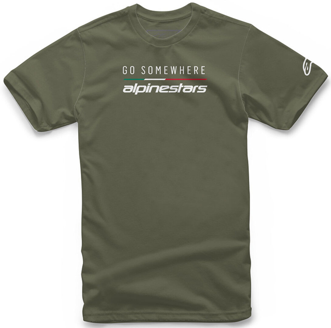 Alpinestars Go Somewhere T-Shirt L Grün