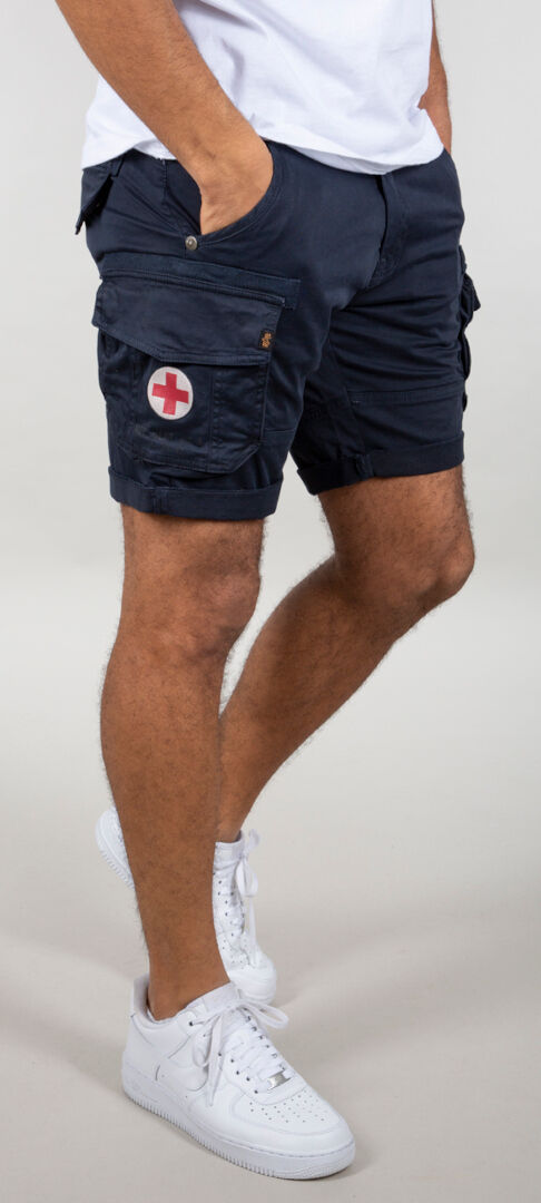 Alpha Industries Rescue Shorts 34 Blau