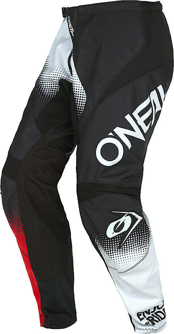 Oneal Element Racewear V.22 Motocross Hose 34 Schwarz Weiss Rot