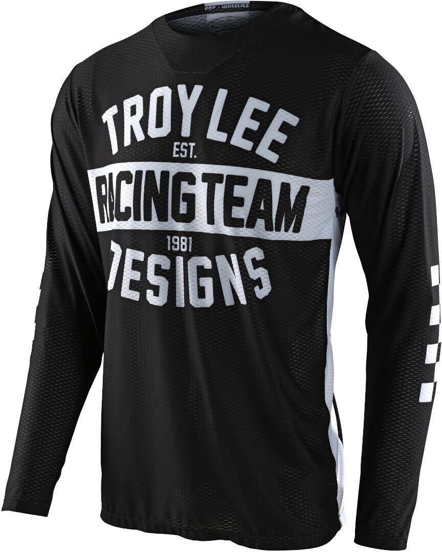 Troy Lee Designs GP Air Team 81 Motocross Jersey 2XL Schwarz Weiss