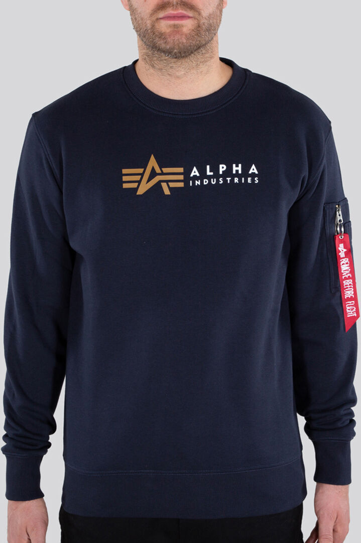 Alpinestars Alpha Industries Label Pullover L Blau