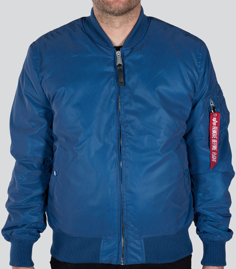 Alpha Industries MA-1 VF 59 Reflective Jacke XL Blau