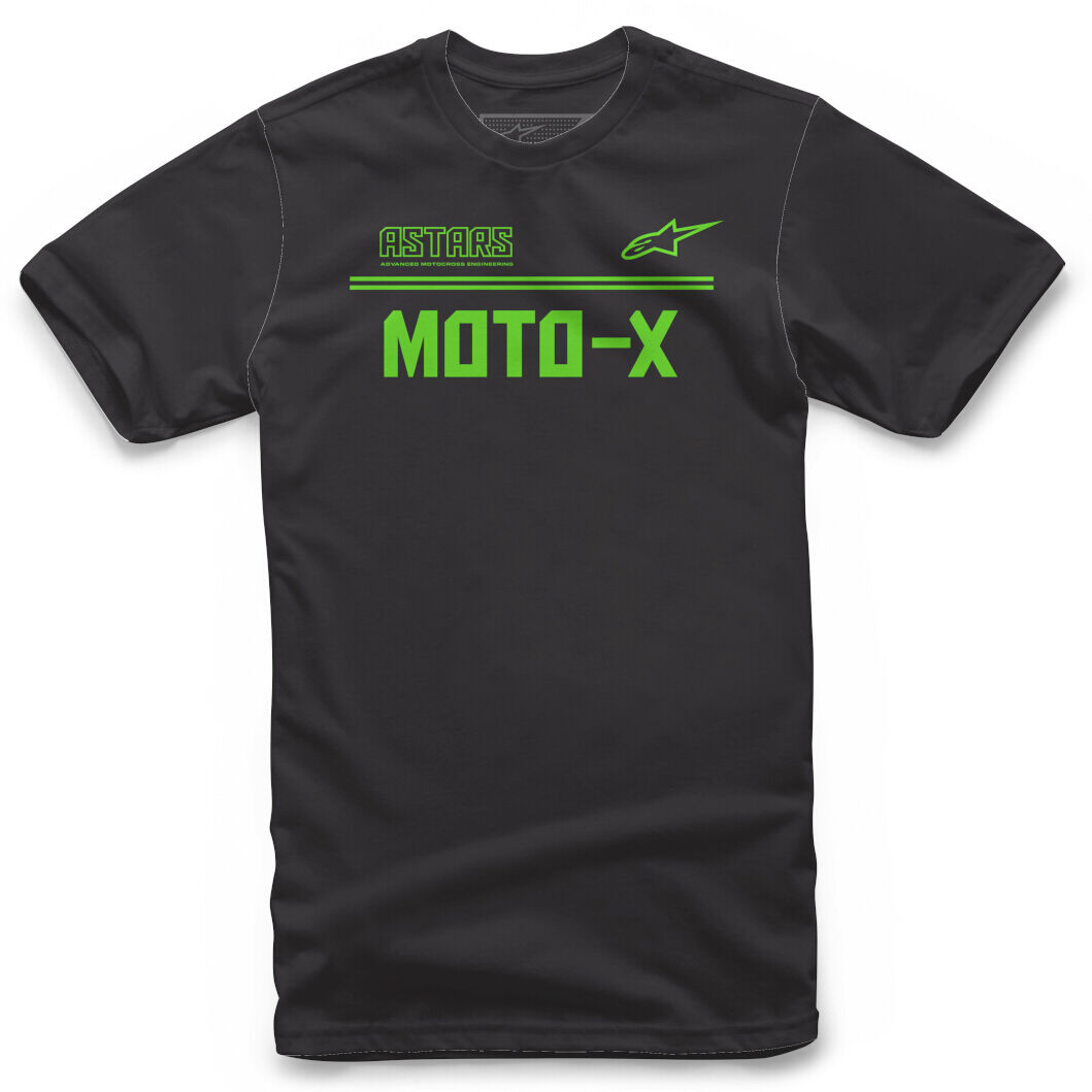 Alpinestars Astars Moto-X T-Shirt S Schwarz Grün