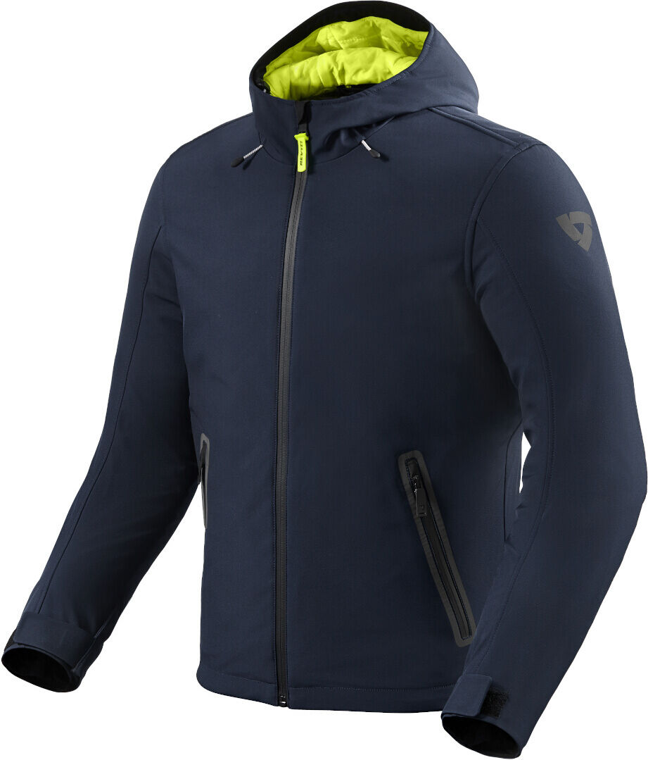 Revit Traffic H2O Motorrad Textiljacke L Blau