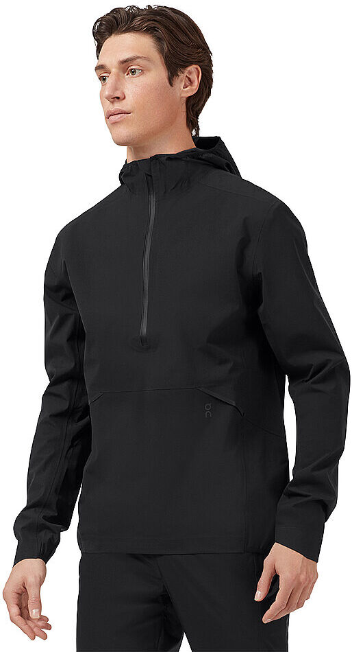 ON Herren Wanderjacke Pull Over Anorak Waterproof schwarz   Größe: S   124.00326 Auf Lager Herren S