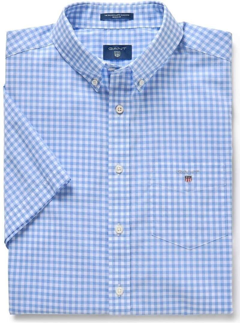 GANT Regular Fit Hemd blau, Kariert Herren S blau