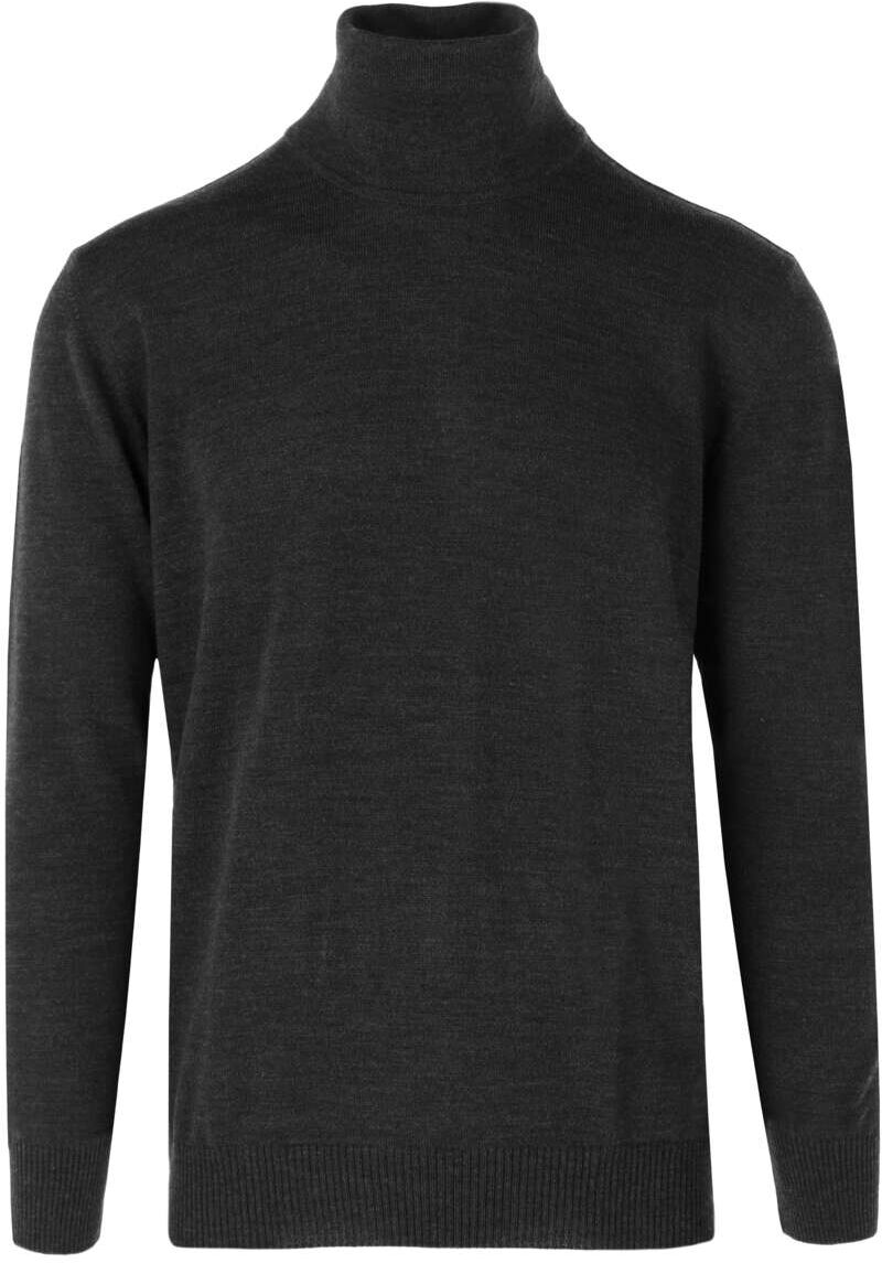 MAERZ Classic Fit Rollkragenpullover anthrazit, Einfarbig Herren 50 anthrazit