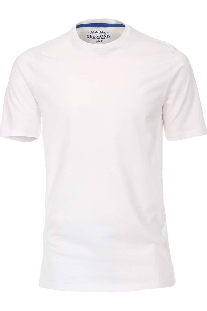 Redmond Regular Fit T-Shirt Rundhals weiss, Einfarbig Herren XXL weiss