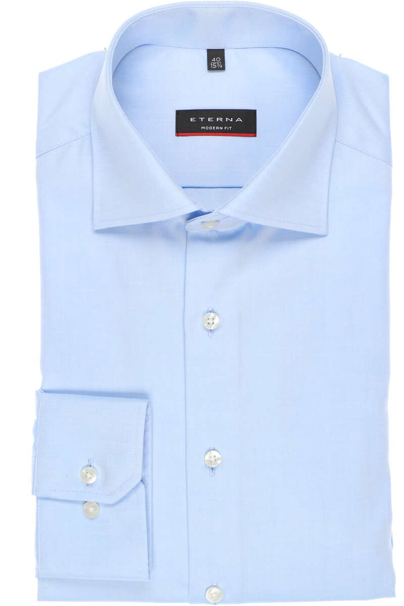 ETERNA Cover Shirt Modern Fit Hemd blau, Einfarbig Herren 48 - 3XL blau