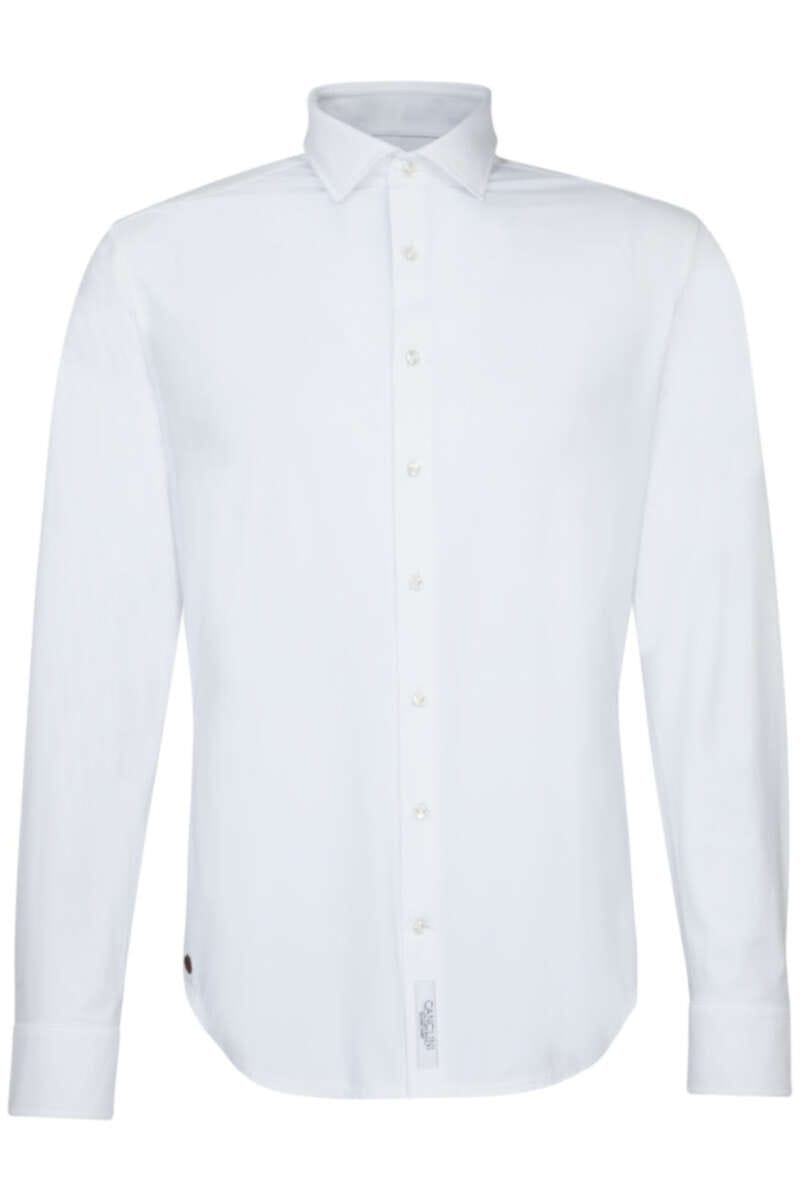 Jacques Britt Smart Business Perfect Fit Jerseyhemd weiss, Einfarbig Herren XL weiss