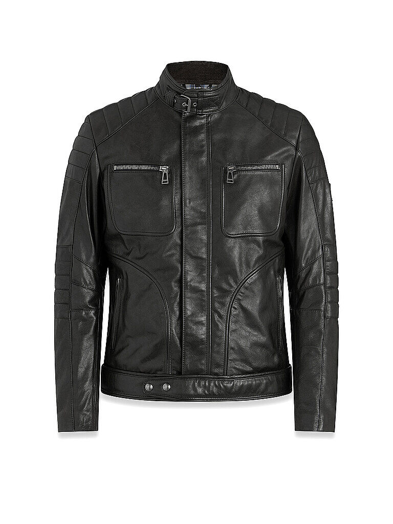 BELSTAFF Lederjacke Weybridge 2.0 schwarz   Herren   Größe: 50   100568