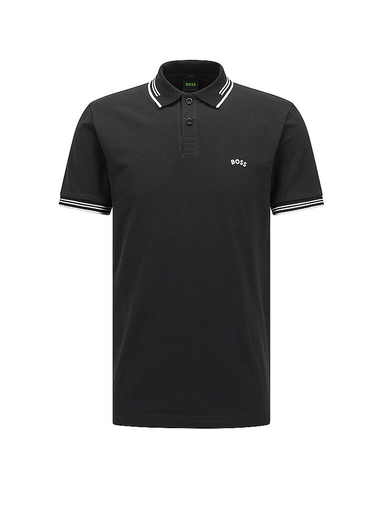 Boss Poloshirt Slim Fit Paul Curved schwarz   Herren   Größe: XXXL   50469210