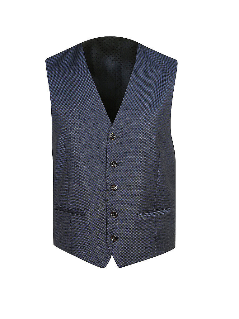 CARL GROSS BLACK LINE Anzuggilet "Stuart" blau   Herren   Größe: 106   60-048 N1