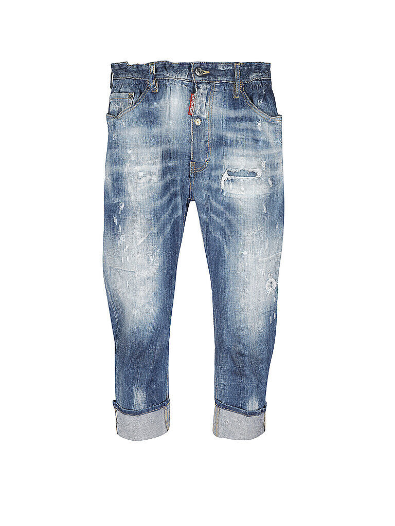 DSQUARED 2 Jeans Tapered Fit Doodle blau   Herren   Größe: 54   S74LB1041