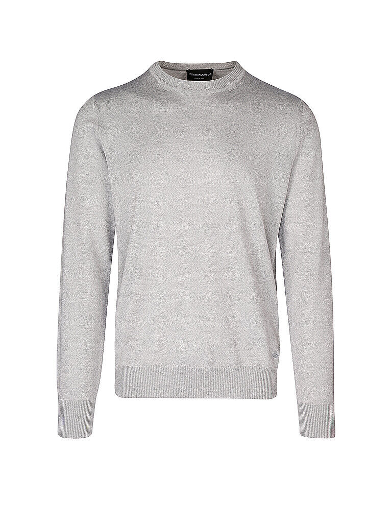 Giorgio Armani EMPORIO ARMANI Pullover Essentials  grau   Herren   Größe: 50   8N1M42 1M67Z