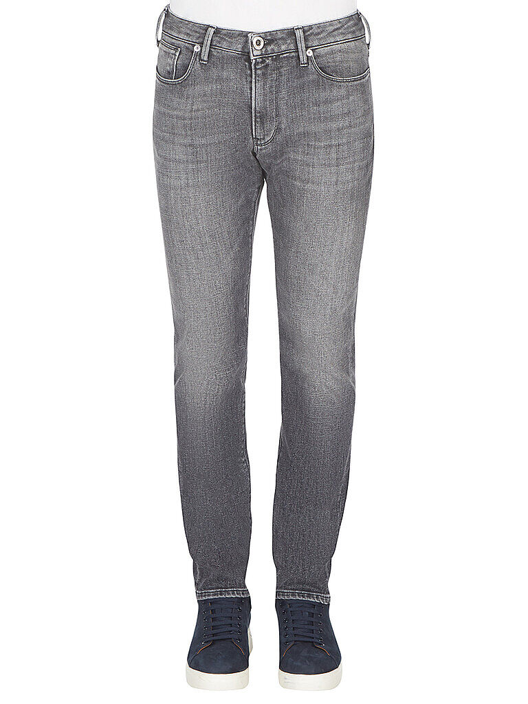 Giorgio Armani EMPORIO ARMANI Jeans Slim Fit grau   Herren   Größe: W32/L32   3L1J06 1DL0Z