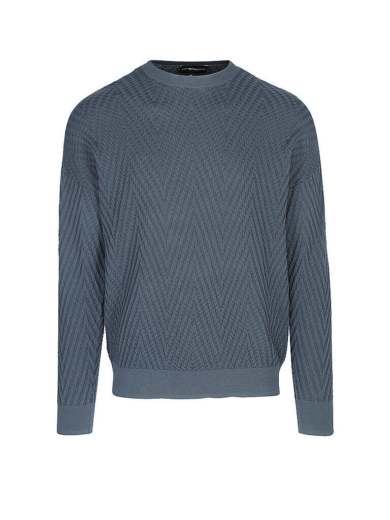 Giorgio Armani EMPORIO ARMANI Pullover blau   Herren   Größe: S   3L1MXF 1MPSZ