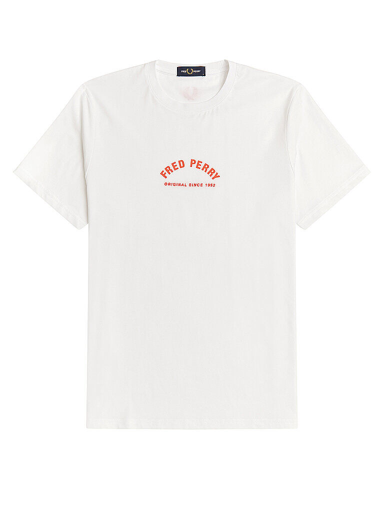 FRED PERRY T Shirt weiß   Herren   Größe: M   M2664