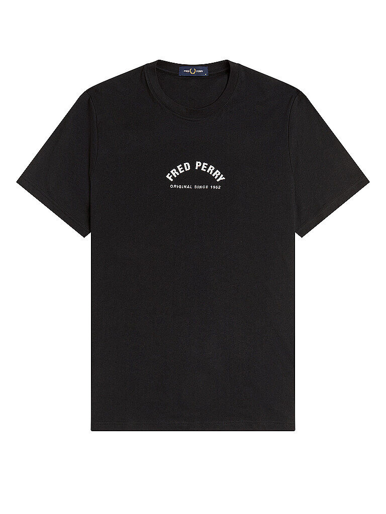 FRED PERRY T Shirt  schwarz   Herren   Größe: S   M2664