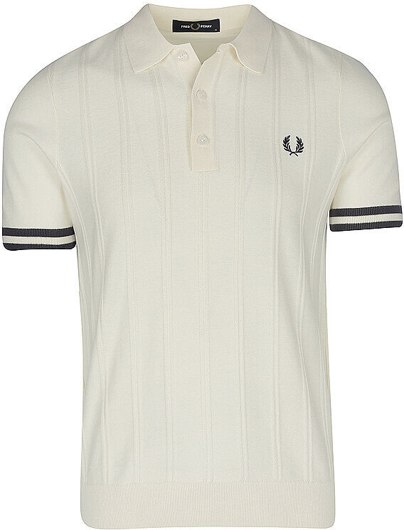 FRED PERRY Poloshirt  creme   Herren   Größe: L   K3533