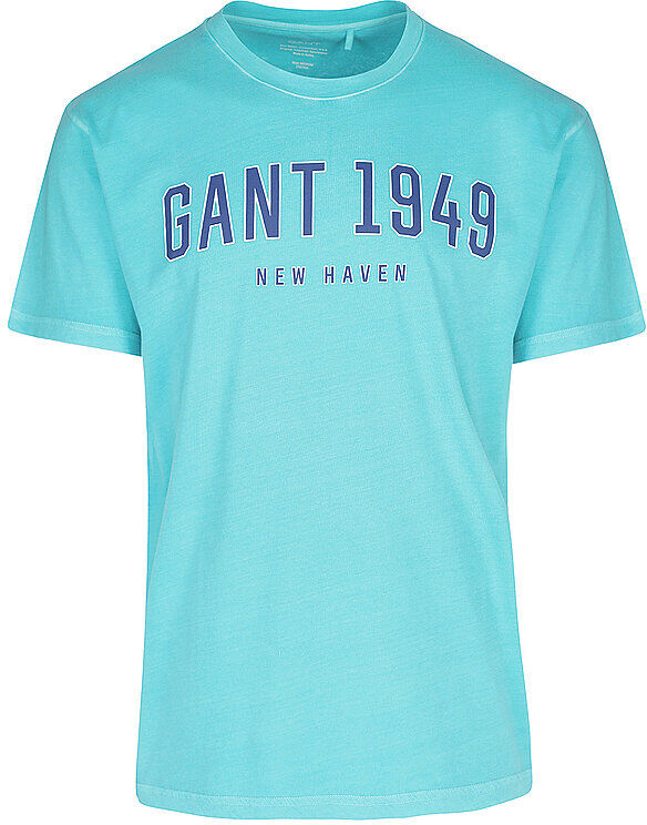 GANT T Shirt  türkis   Herren   Größe: S   2053020