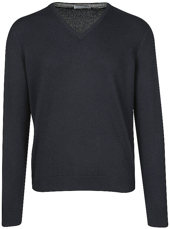 GRAN SASSO Kaschmirpullover blau   Herren   Größe: 56   55115/15590