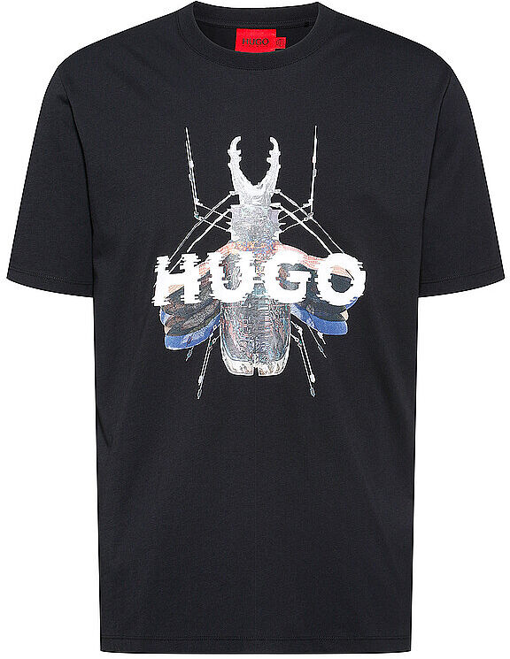 HUGO T Shirt Cyberbug Dugy schwarz   Herren   Größe: XL   50465339