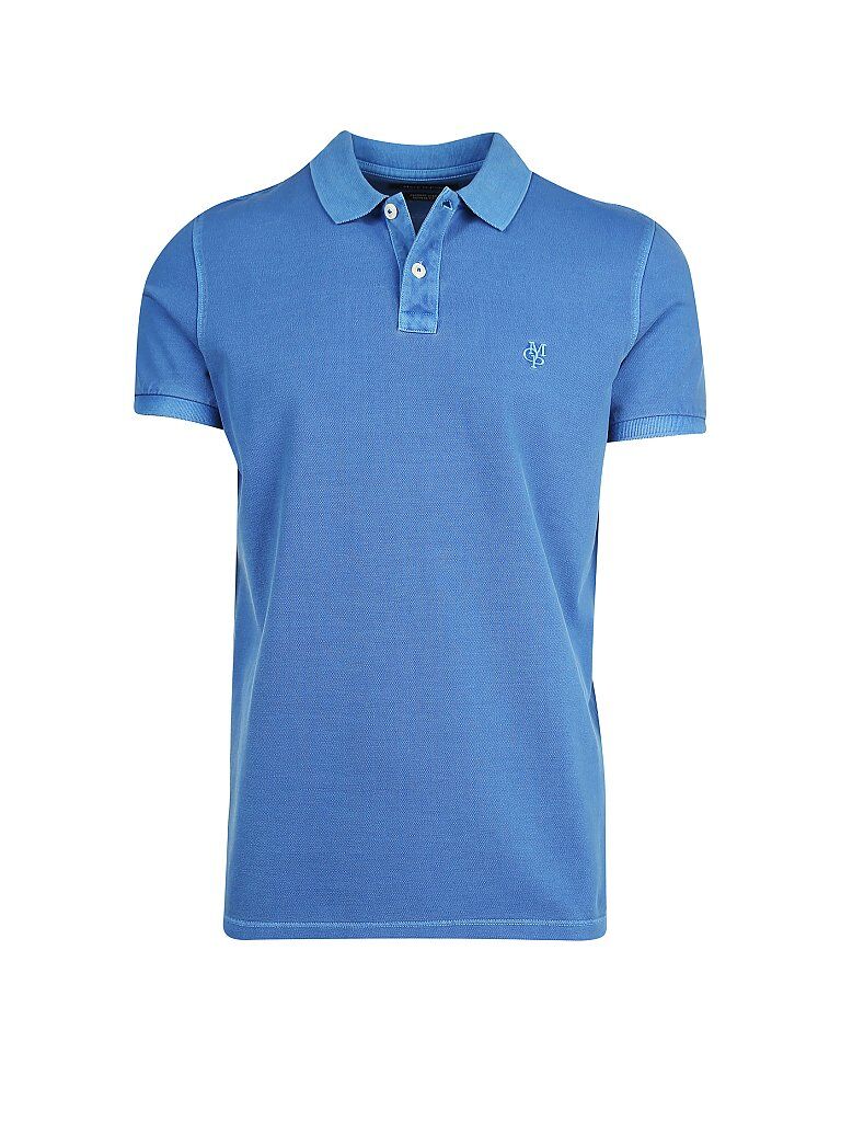 Marc O' Polo Poloshirt Regular-Fit blau   Herren   Größe: L   B21226653024