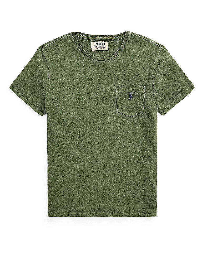 POLO RALPH LAUREN T-Shirt Custom Slim Fit grün   Herren   Größe: L   710795137