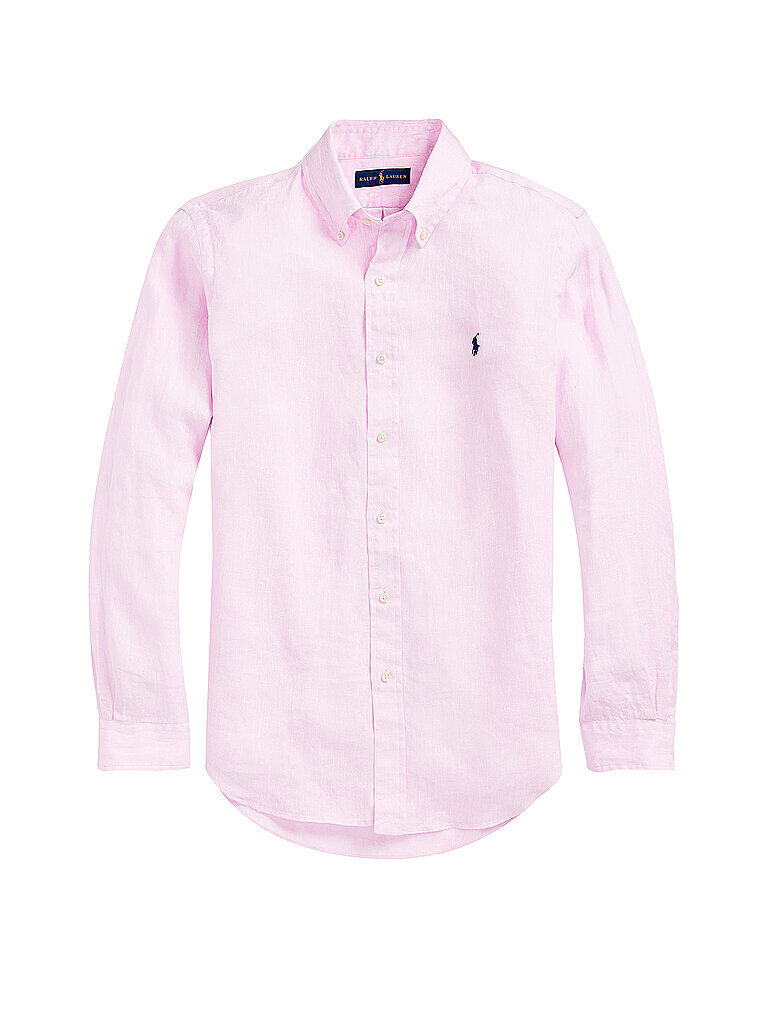 POLO RALPH LAUREN Leinenhemd rosa   Herren   Größe: XL   710794141