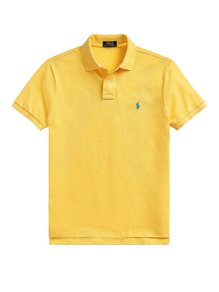 POLO RALPH LAUREN Poloshirt Custom Slim Fit gelb   Herren   Größe: M   710782592