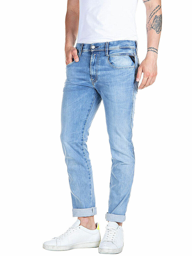 REPLAY Jeans Slim Fit Anbass X-Lite blau   Herren   Größe: W34/L32   M914Y 661XI36