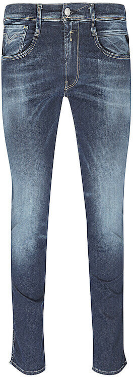 REPLAY Jeans Slim Fit Anbass blau   Herren   Größe: W32/L34   M914Y 661XR01