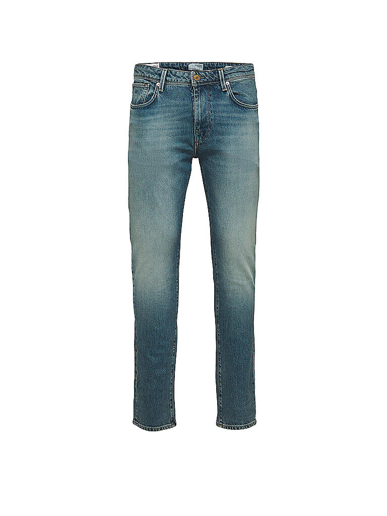 SELECTED Jeans Slim Fit  SLHSLIM-LEON blau   Herren   Größe: W33/L34   16080588